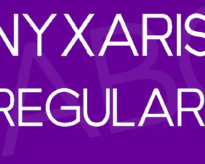 Nyxaris font