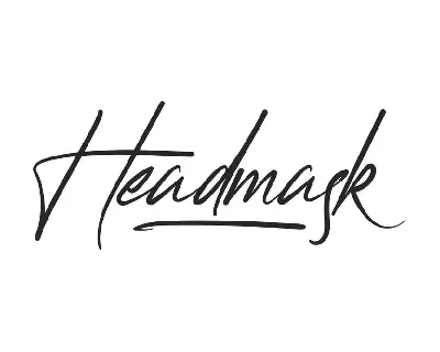 Headmask font