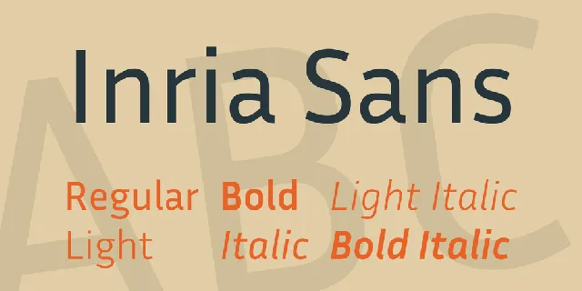 Inria Sans font