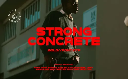 Strong Concrete font