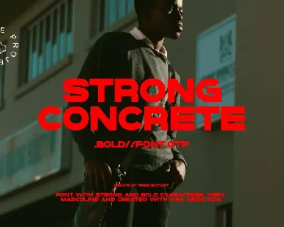 Strong Concrete font