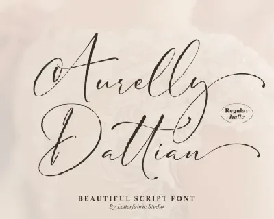 Aurelly Dattian font