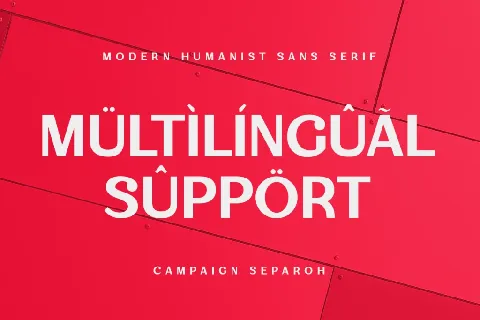 Campaign Sans Serif font
