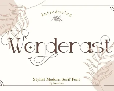 Wonderast font