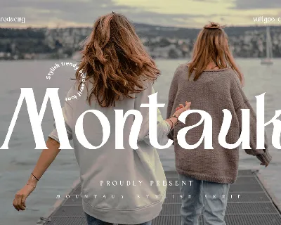 montauk font