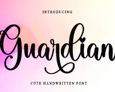 Guardian font