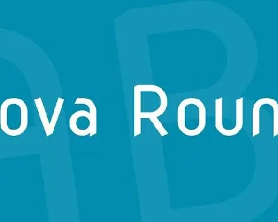 Nova Round font