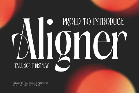 Aligner font