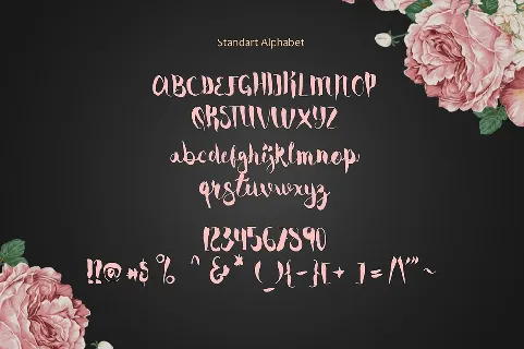 Cassiopea Brush font