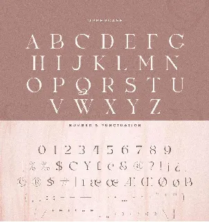 Rachel font