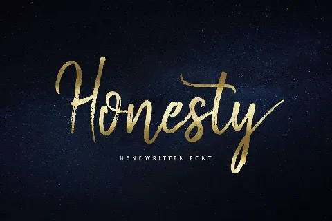 Honesty Script Free font