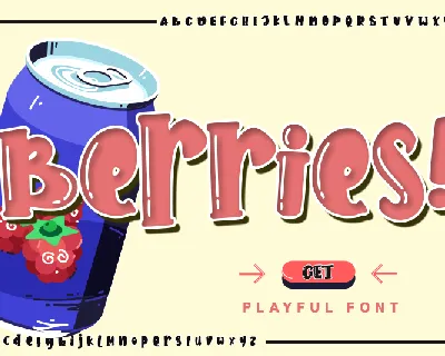 Berries - Personal use font