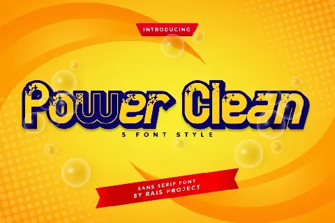 Power Clean Demo font