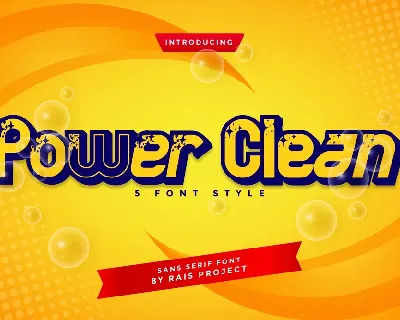 Power Clean Demo font