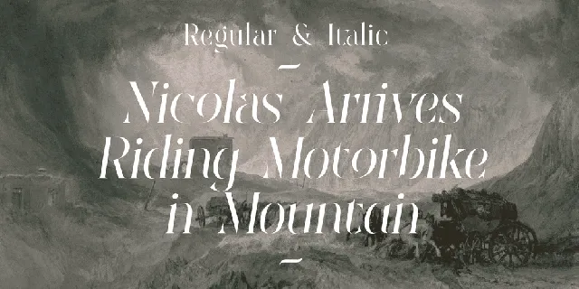 Moguine Serif PERSONAL USE font