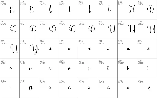 Baby Script Typeface font