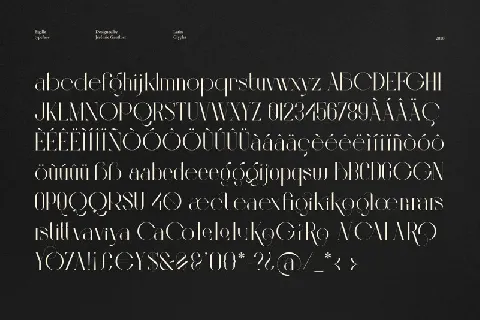 Bigillaâ„¢ Display font