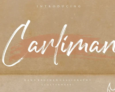 Carliman font