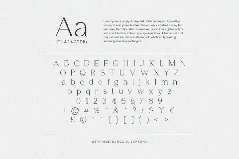 Kinta font