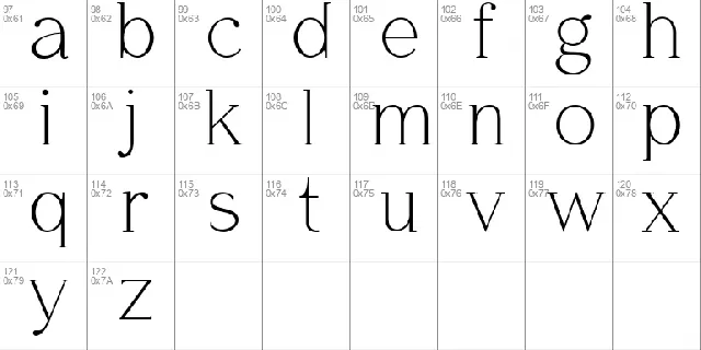 Kinta font