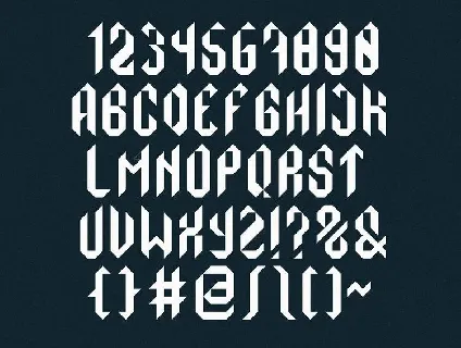 Monolith Typeface font