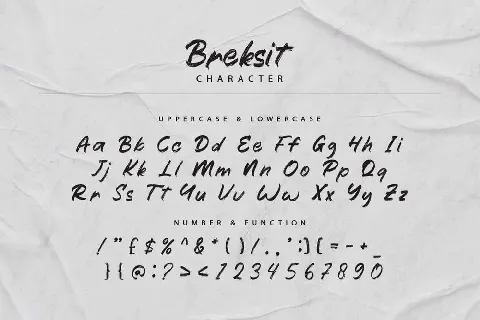 Breksit font