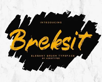 Breksit font