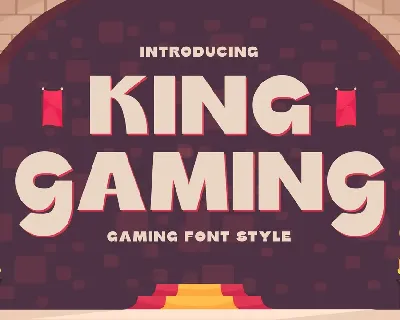 King Gaming Free Trial font