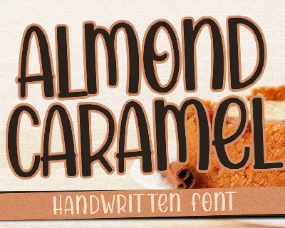 Almond Caramel font