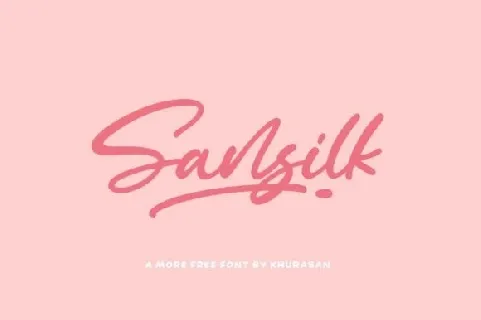 Sansilk font