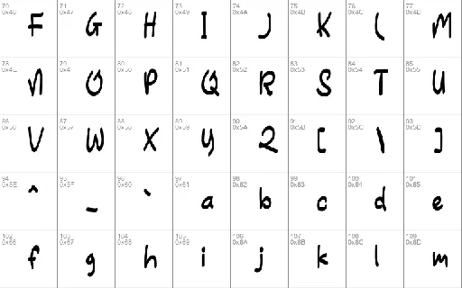 Pisang Molens font