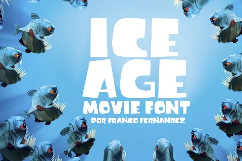 Ice Age Movie font