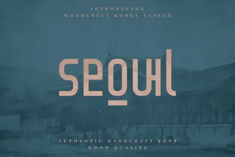 Seoul font