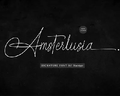 Amsterlusia font