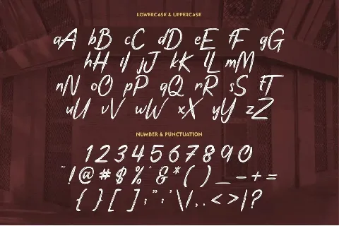 Clawmark font