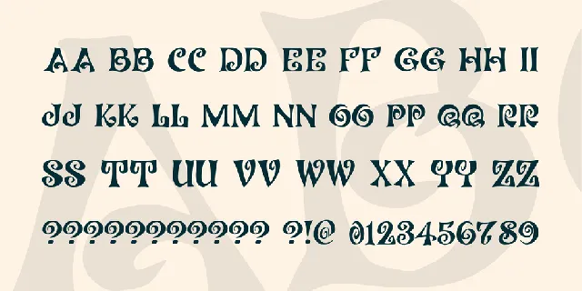 JMH Coronilla font