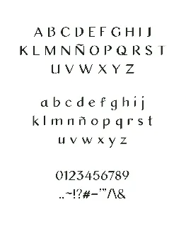 Quezon Typeface font