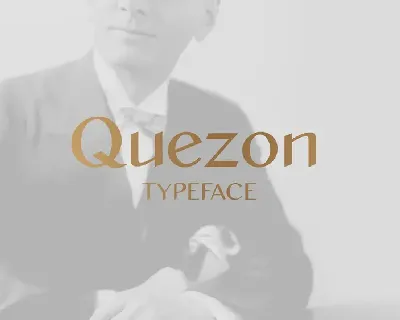 Quezon Typeface font