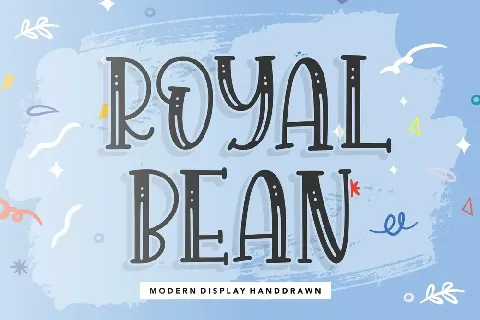 Royalbean font