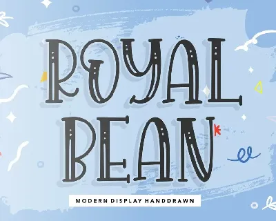 Royalbean font