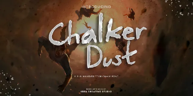 Chalker Dust font