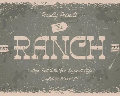 The Ranch Family font