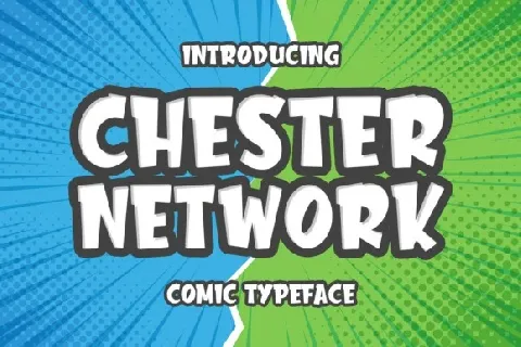 Chester Network – Comic font