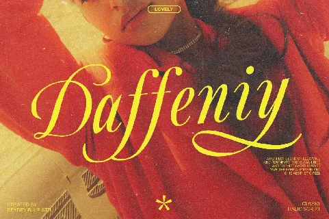 Daffeniy font