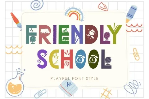 Friendly School font