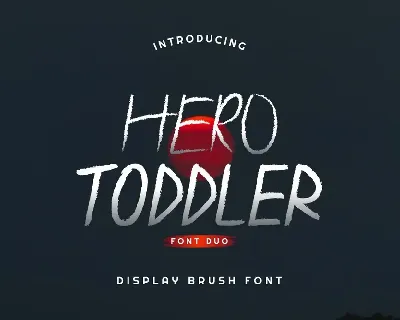 Hero Toddler Demo font