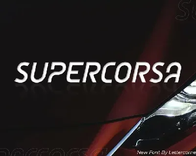 Supercorsa font