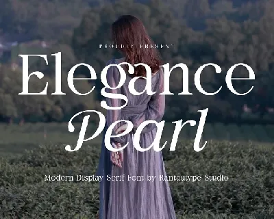 Elegance Pearl font