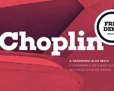 Choplin Family font