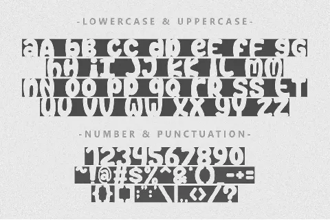 Block Space font